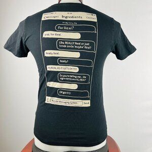 Chipotle Text Message Small T-Shirt Shirt